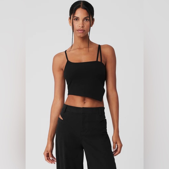ALO Yoga Tops - ALO YOGA Alosoft All Night Tank IN BLACK